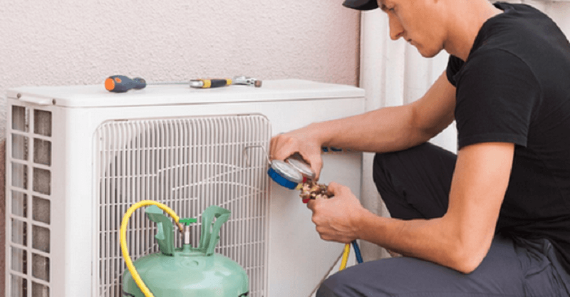 Máy lạnh Beko báo lỗi EC thông báo đường ống dẫn đã hết hoặc thiếu gas hoạt động