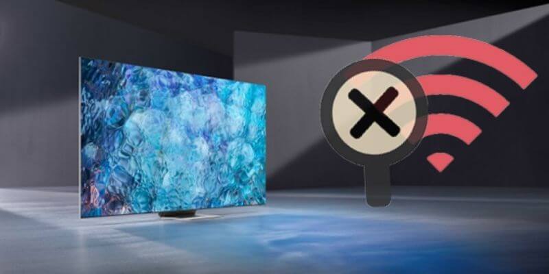 Không kết kết được wifi hoặc mạng bị lỗi sẽ khiến tivi bị lỗi Internet