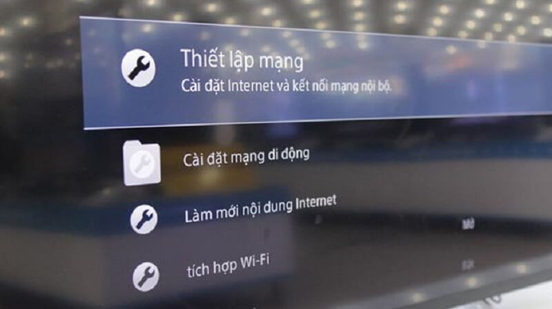 Kiểm tra lại cài đặt để tìm nguyên nhân khiến tivi bị lỗi Internet