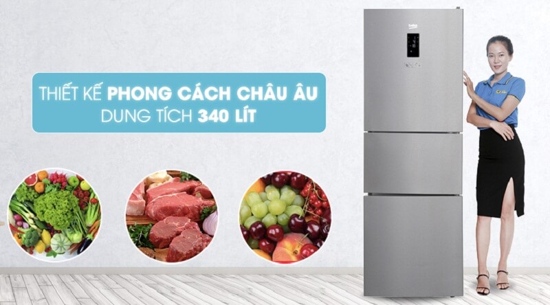 Thiết kế tủ lạnh Beko không phù hợp với người Châu Á